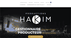 Desktop Screenshot of productionshakim.com